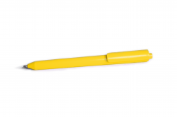 401/02 Ручка из био пластика желтая CHALK