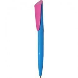 F01-Camellia Ручка с поворотным механизмом голубо-розовая