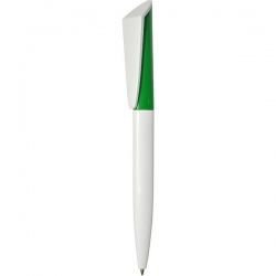 F01-Camellia Ручка с поворотным механизмом бело-зеленая 3
