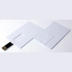 VF-801С флешка в виде кредитной карточки Белый пластик 32GB