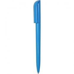 PR0006А Ручка с поворотным механизмом голубая глянцевая
