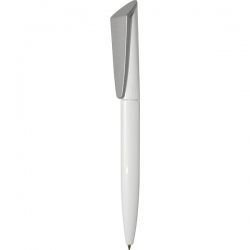 F01-Camellia-сп Ручка с поворотным механизмом бело-серебристая