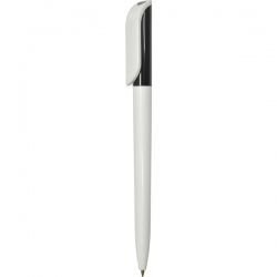 PR307-1 Ручка с поворотным механизмом бело-черная