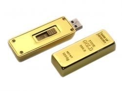 VF-GoldBar флешка в виде слитка Золото 16GB