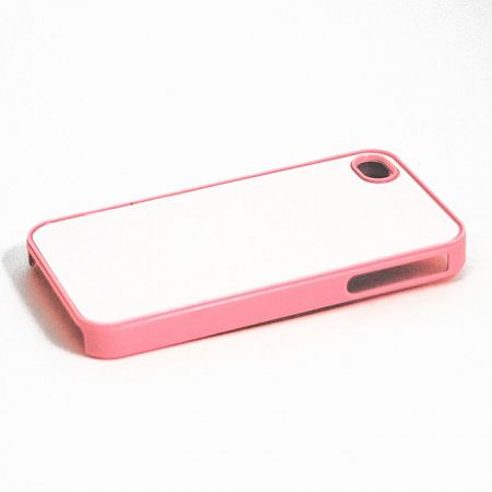Чехол для Iphone 4/4S, для сублимации пластиковый (розовый)